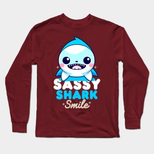 Baby Shark Smile Long Sleeve T-Shirt